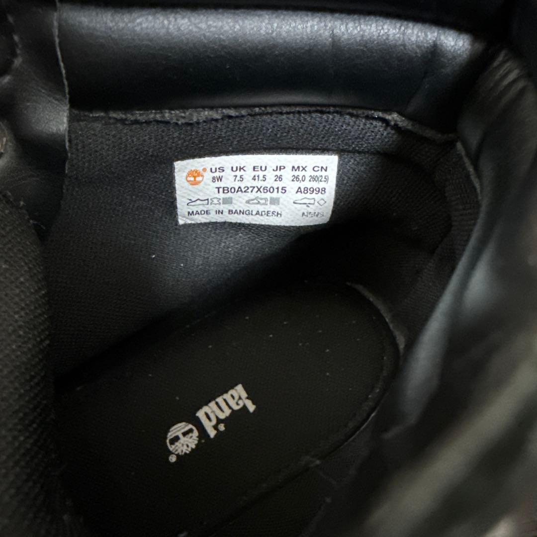 ☆*゜様 Timberland 6インチオールブラック 26cm