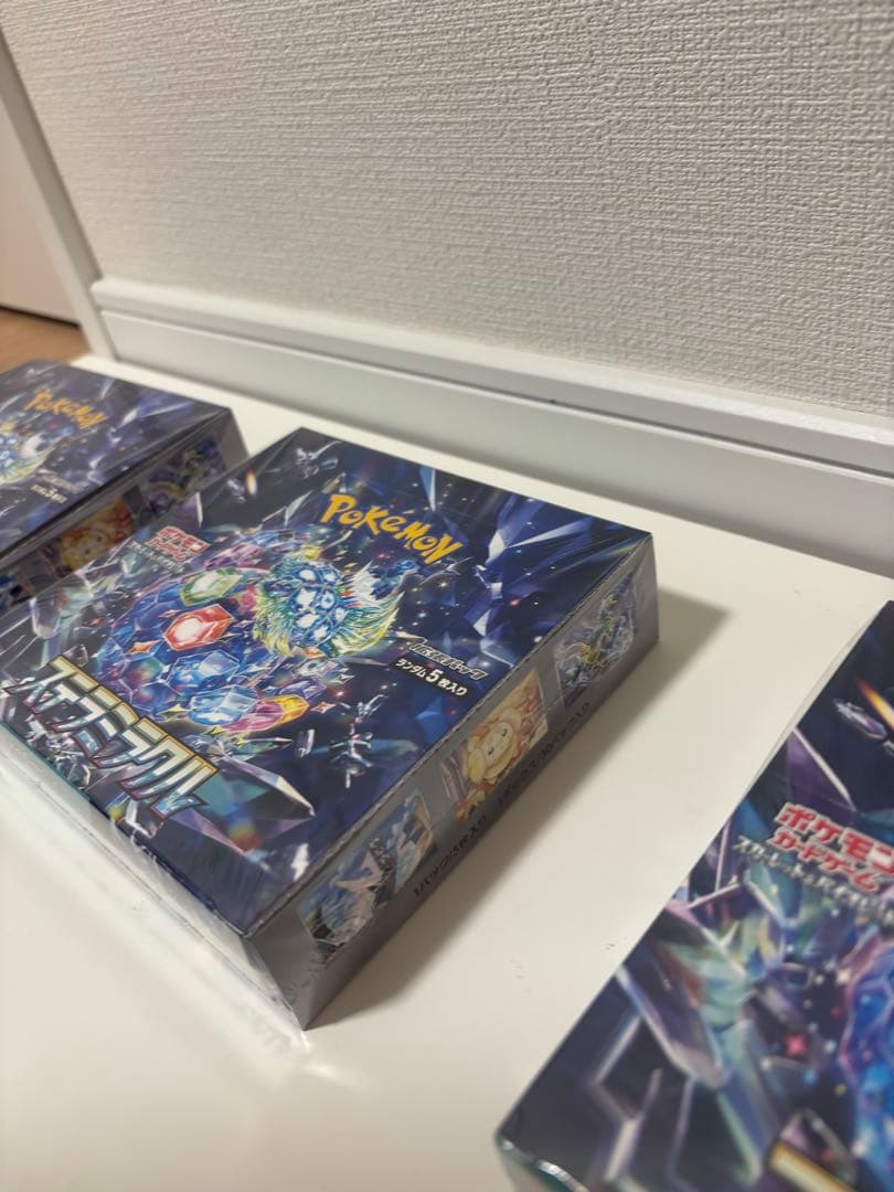 ポケモンカード　ステラミラクル　シュリンク付き 封入率一致品　3BOX