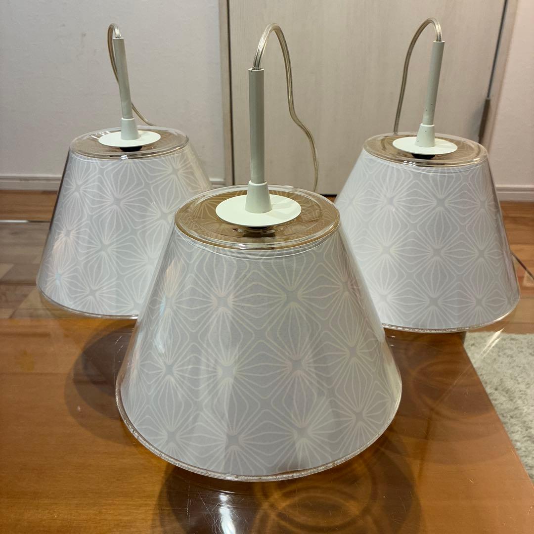 レクリント　アンダーカバーペンダントシェード　サクラ Sサイズ　3個セット