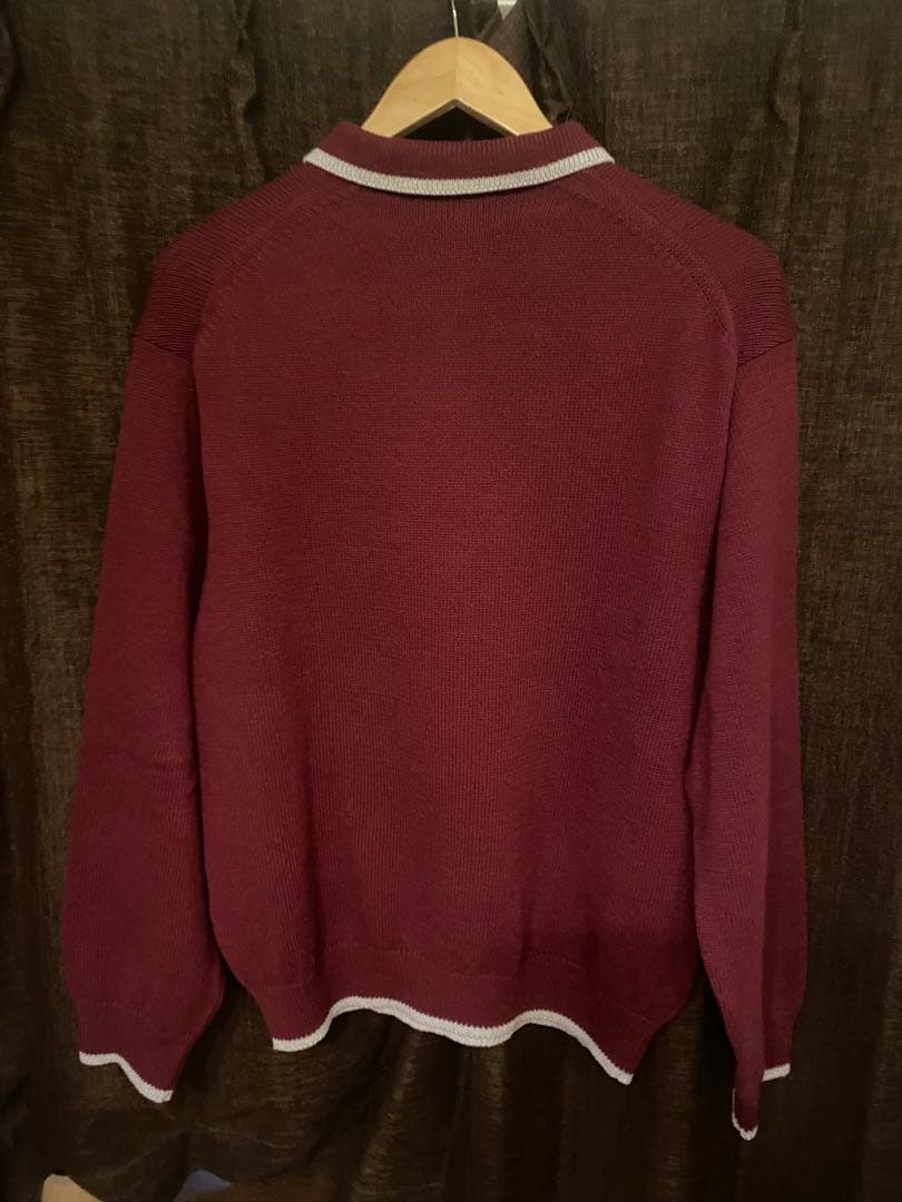 美品　simply complicated 26ss ニットポロ