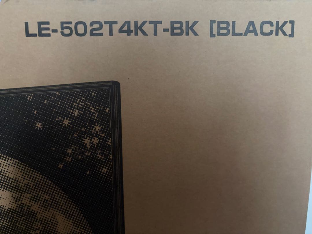 50インチ 50V型４K対応 液晶テレビ LE-502T4KT-BK