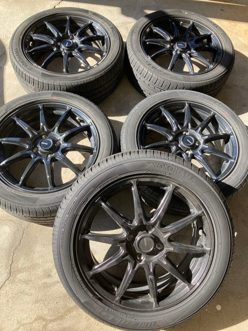 5本Gスピード＋ブルーアースES32 195/50R16 アクア兵庫県引取り歓迎