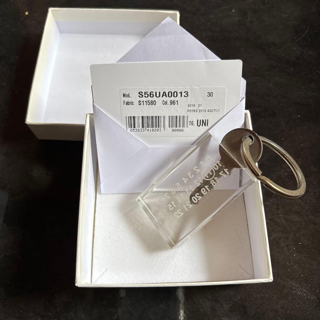 Maison Margiela メゾンマルジェラ クリアキーホルダー