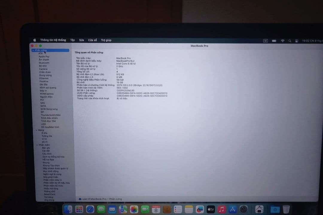 MacBook Pro 2020 13インチ 512GB