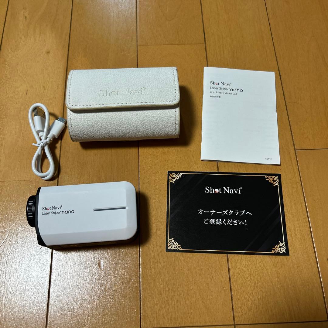 ShotNavi Laser Sniper nano ゴルフ用距離計