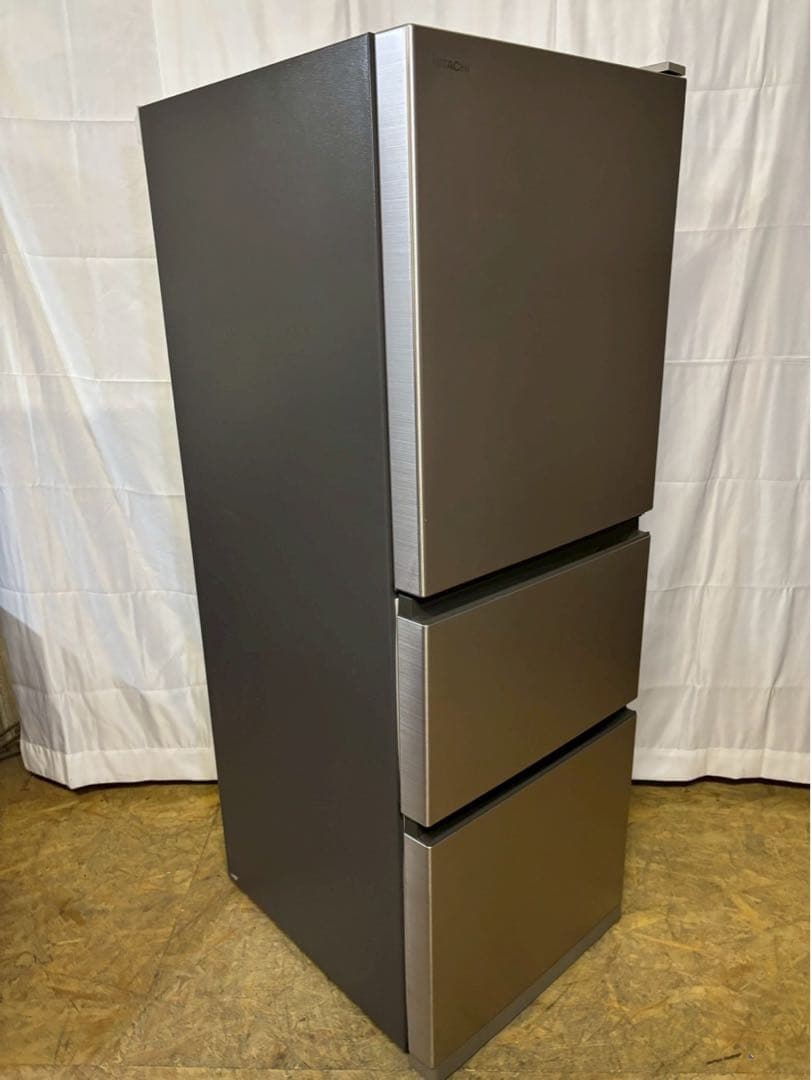 日立 3ドア冷蔵庫 R-27NV 2021年製265L 右開き
