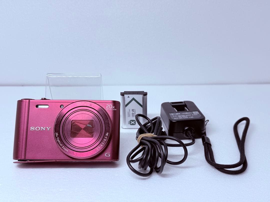 SONY DSC-WX300 レッド 動作確認済 コンデジ お買得 人気モデル