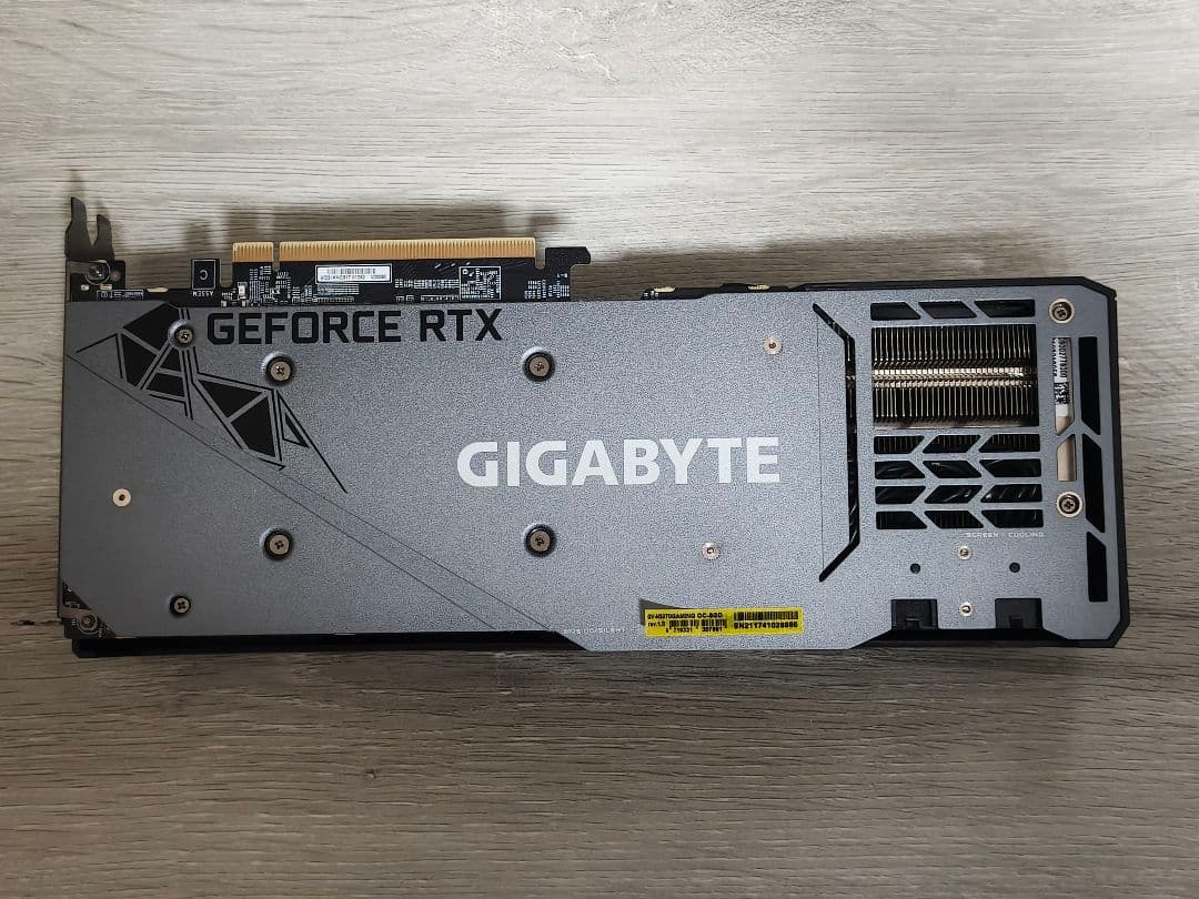 グラフィックボード・グラボ・ビデオカード Gigabyte GeForce RTX3070 Gaming OC 8G
