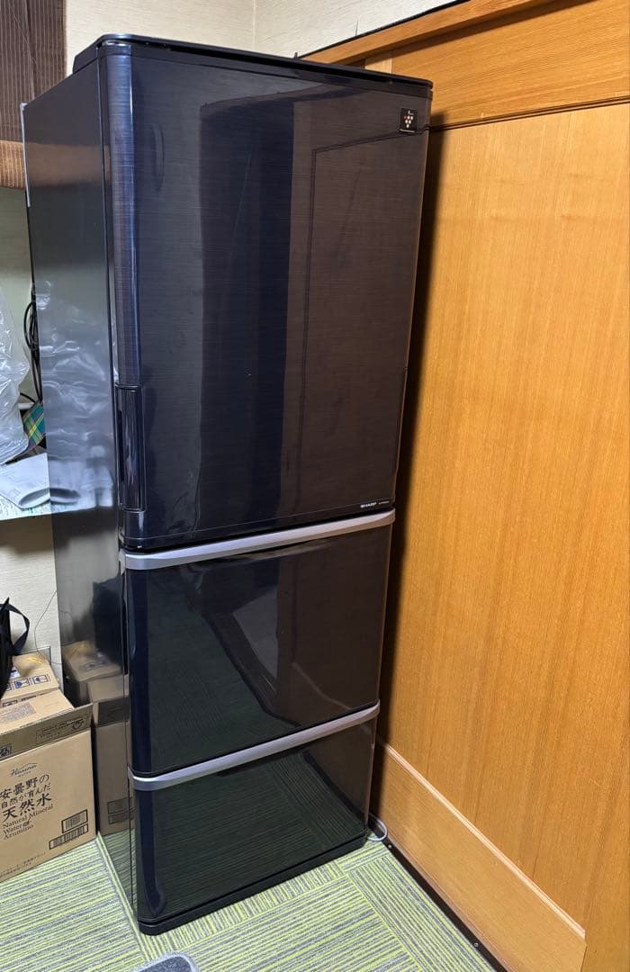 冷蔵庫 シャープ プラズマクラスター 3ドア 両開き 350L
