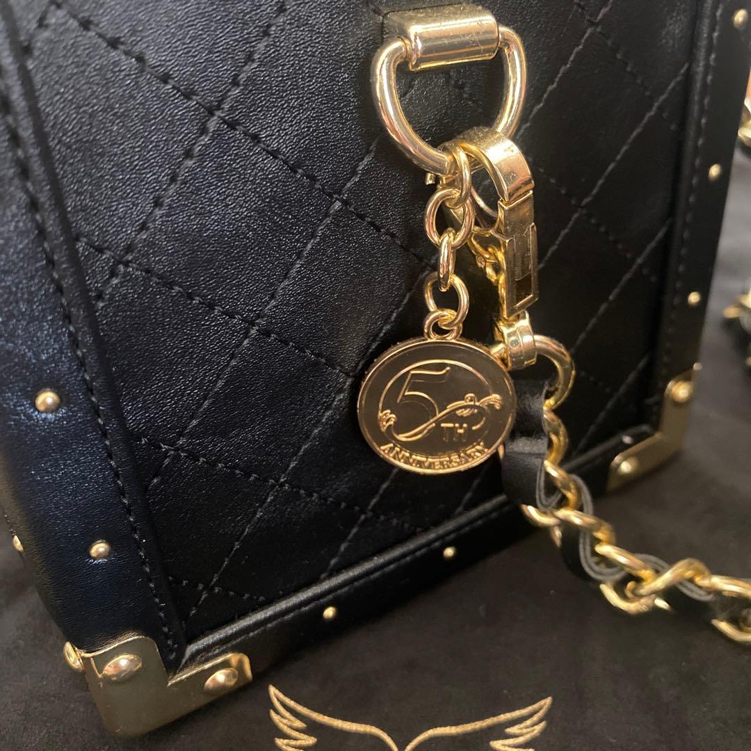 エンジェル シャンパン5th 5周年ケース　空き瓶　5周年限定クロス　リボン付き