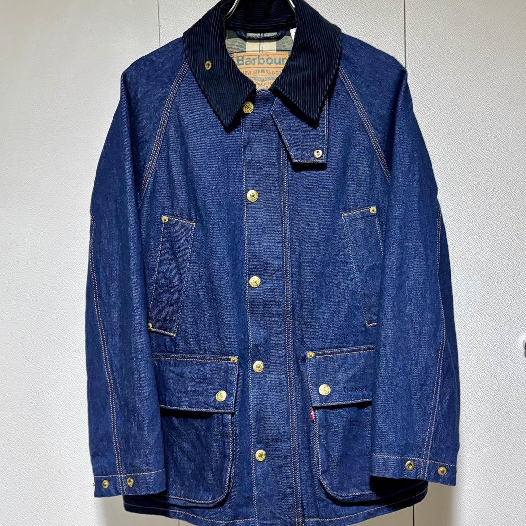 Levi's × Barbour OS Bedale Denim Jacket