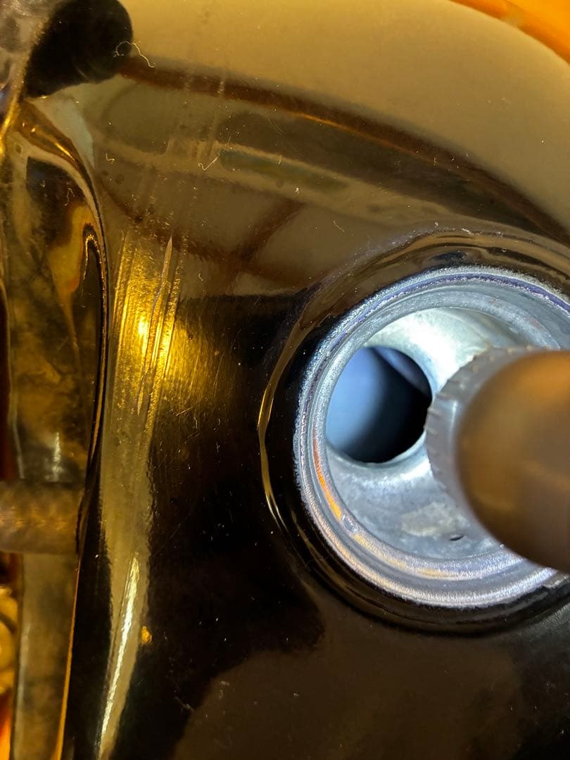 AMF Harley-Davidson 黒 セパレートタンク 2個左右　ショベル