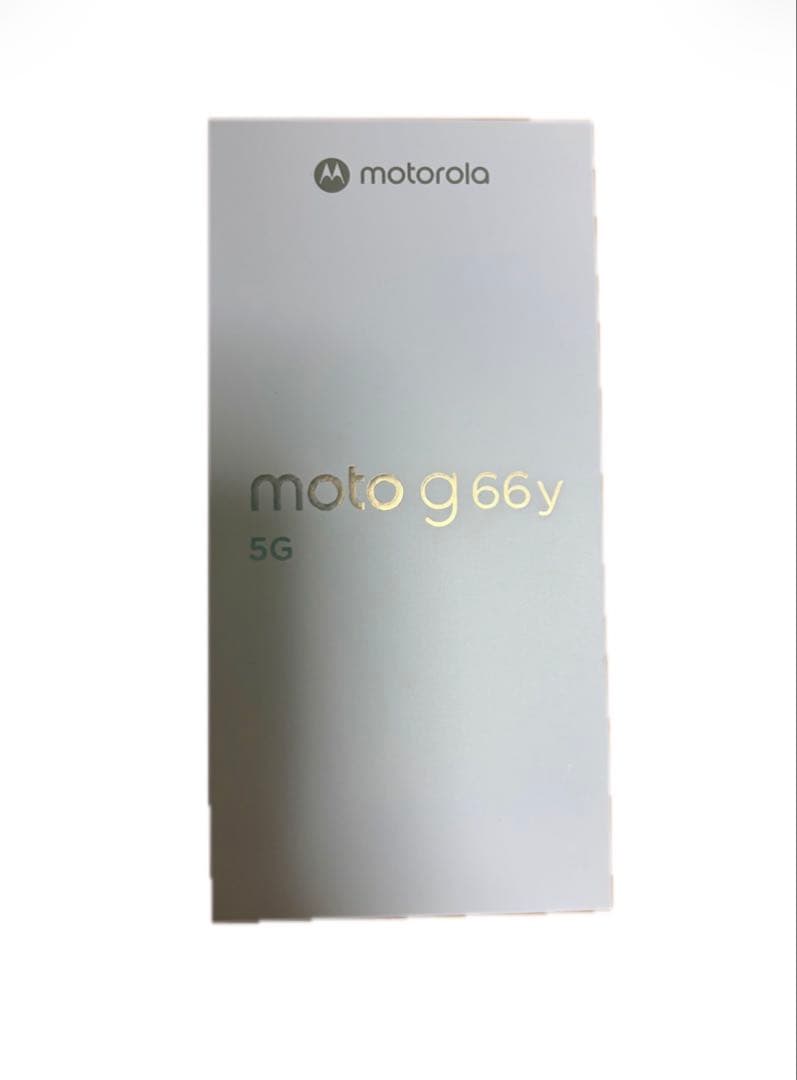 『未開封品』moto g66y 5G A501MO グレーミスト　SIMフリー