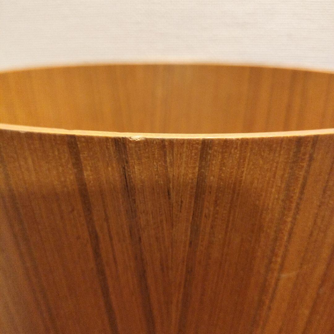 n　SAITO WOOD 木製ごみ箱 木目調　2個セット