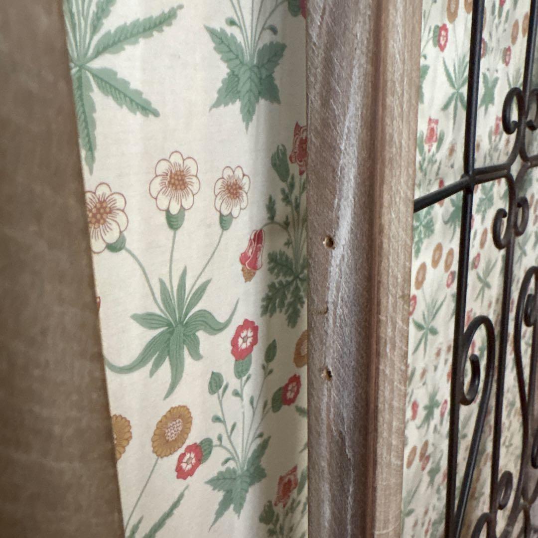 【２枚セット】salut! サリュッ！ワイヤーウッドドアオブジェ