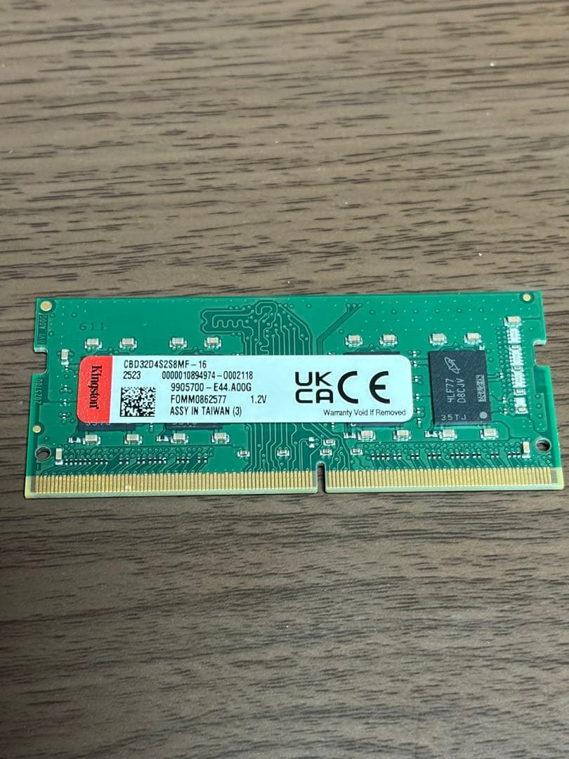 DDR4 16GB メモリー ノート用 kingston PC4