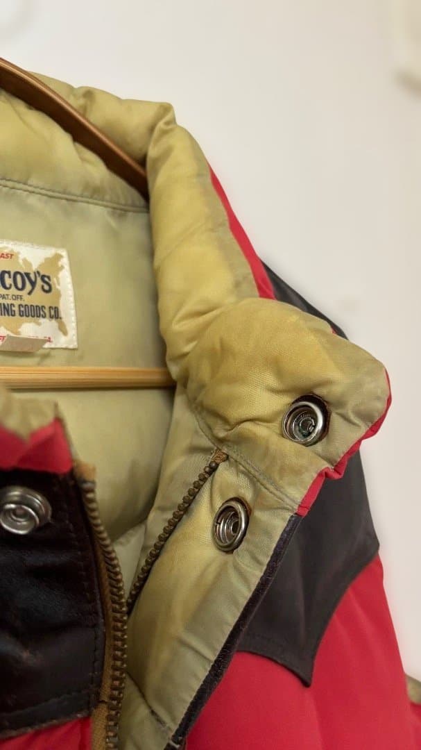 McCoy's ザリアルマッコイズ ヨークレザーベスト　サイズ40