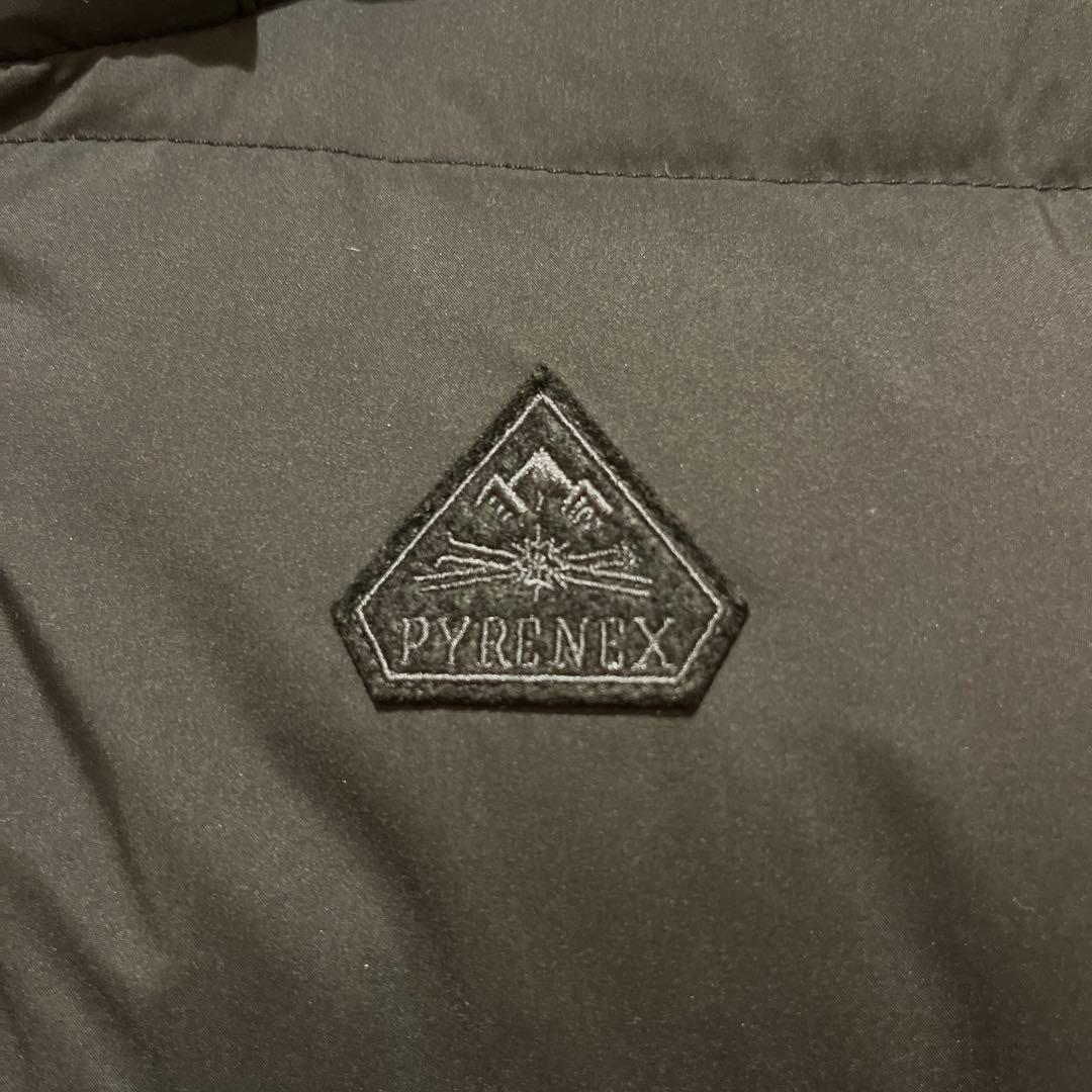 【赤字覚悟】PYRENEX フードダウンベスト M ブラック