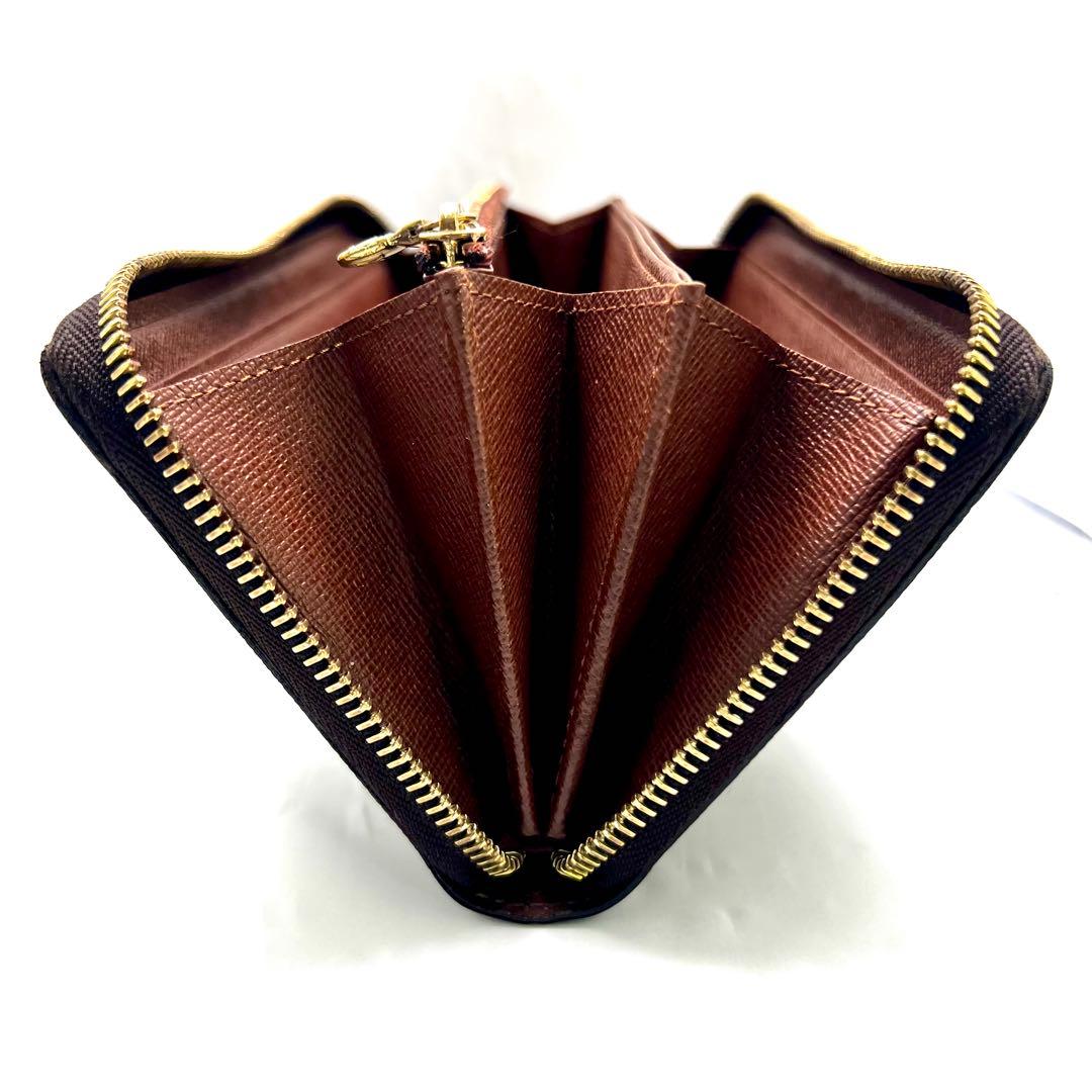 【極美品】 ルイヴィトン モノグラム ジッピーウォレット M60017