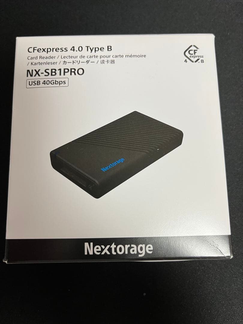 Nextorage CFexpress カードリーダー 40Gbps