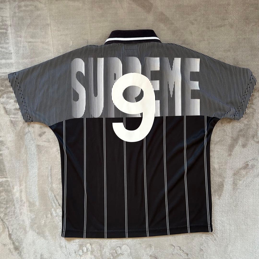 Supreme ストライプナンバリングシャツ Sサイズ