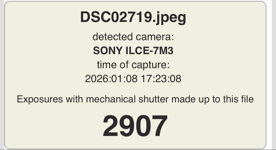 【ショット数極少】SONY α7 III ILCE-7M3K ズームレンズキット