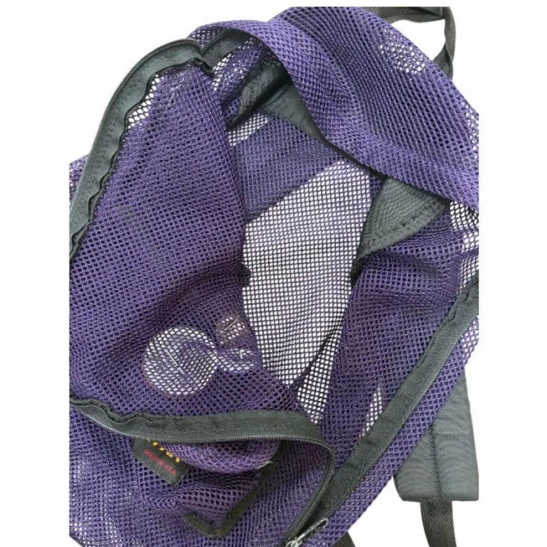 80s EASTPAK usa製 メッシュ　紫　リュック　バックパック　90s