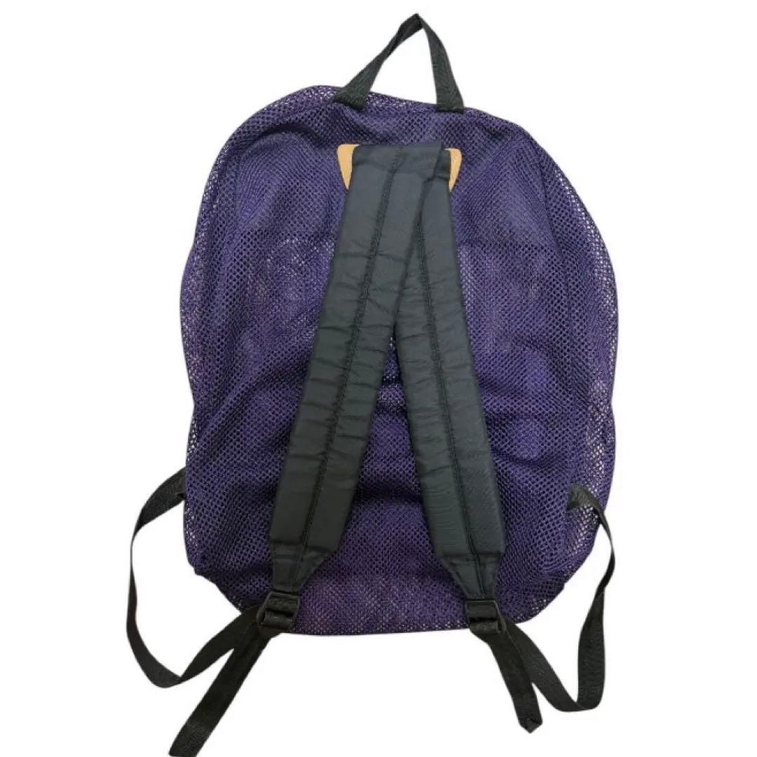 80s EASTPAK usa製 メッシュ　紫　リュック　バックパック　90s
