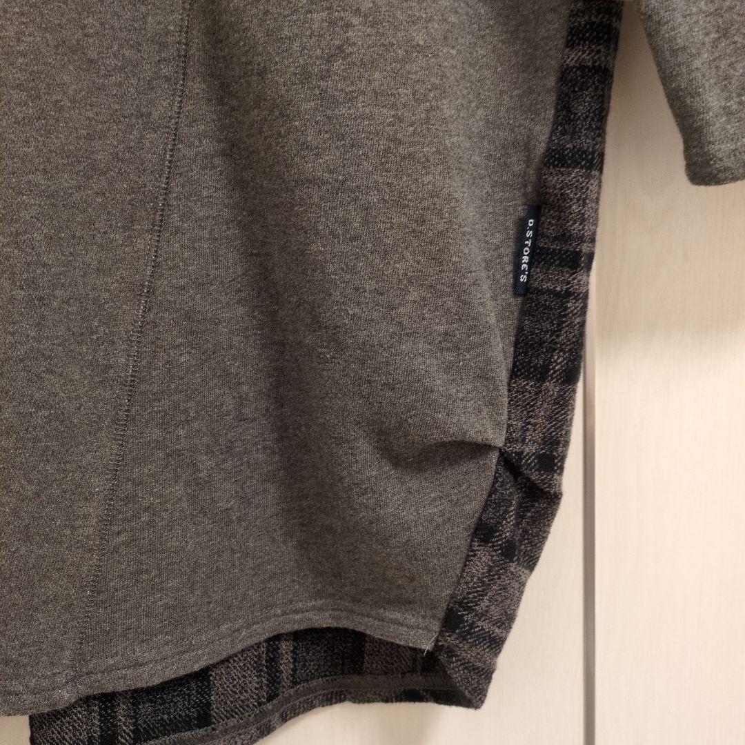 あちゃ様2点おまとめです！ドラッグストアーズ　ロゴプリントチュニック＆トレーナー