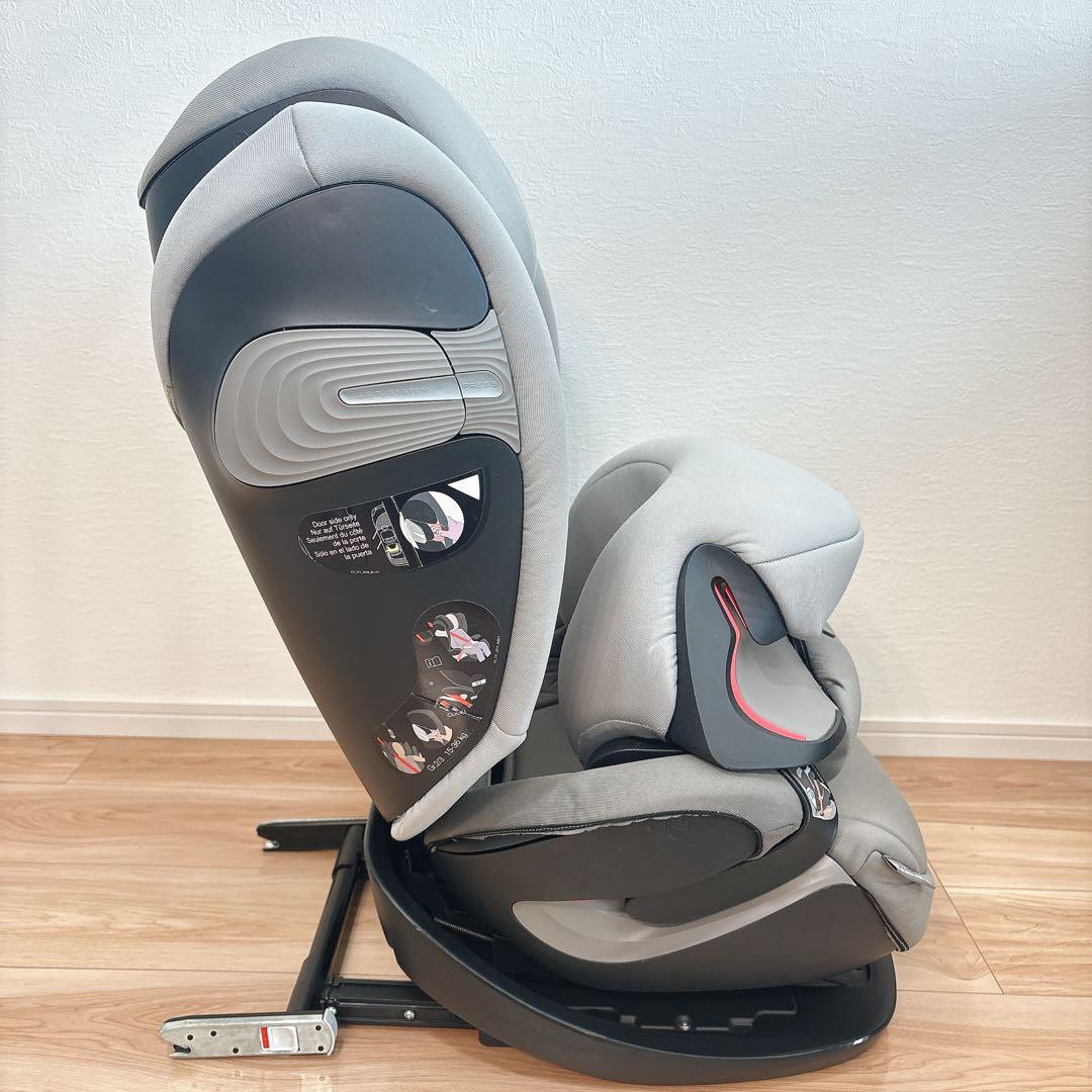 ✨送料無料✨ サイベックス パラス Sフィックス ジュニアシート グレー