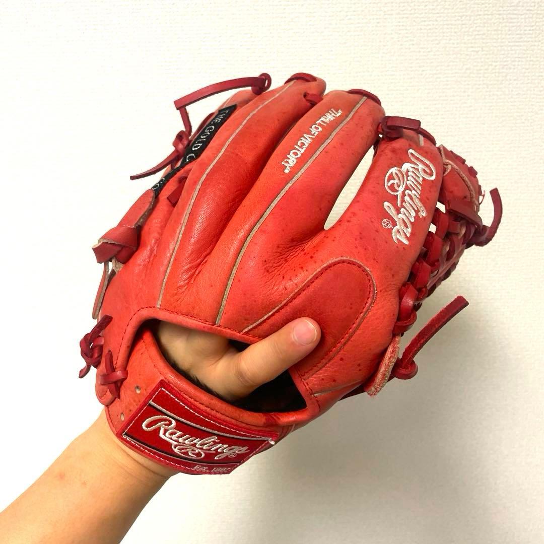 303 ローリングス Supreme コラボ 軟式 内野手用グローブ