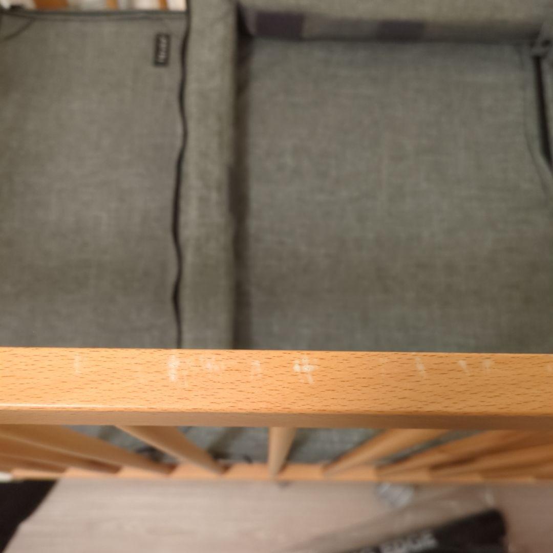 【ベビーベッド】ファルスカ クリエイティブコット ロング＋マットレス