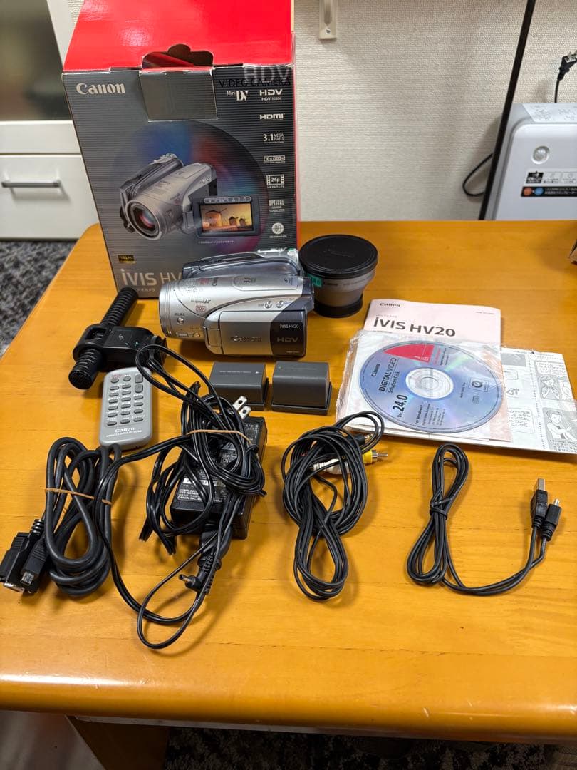 キヤノンハイビジョンデジタルカメラ、ハイビスHV20