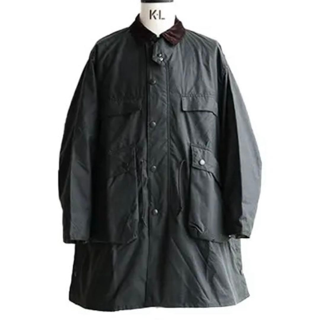 【美品】Barbour × Kaptain Sunshine トラベラーコート