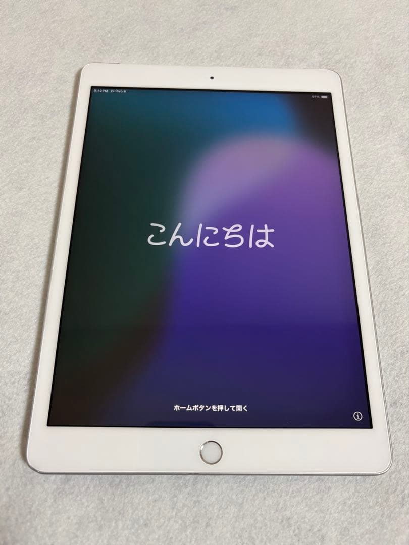 iPad 第7世代 Wi-Fi + Cellular シルバー バッテリー99%