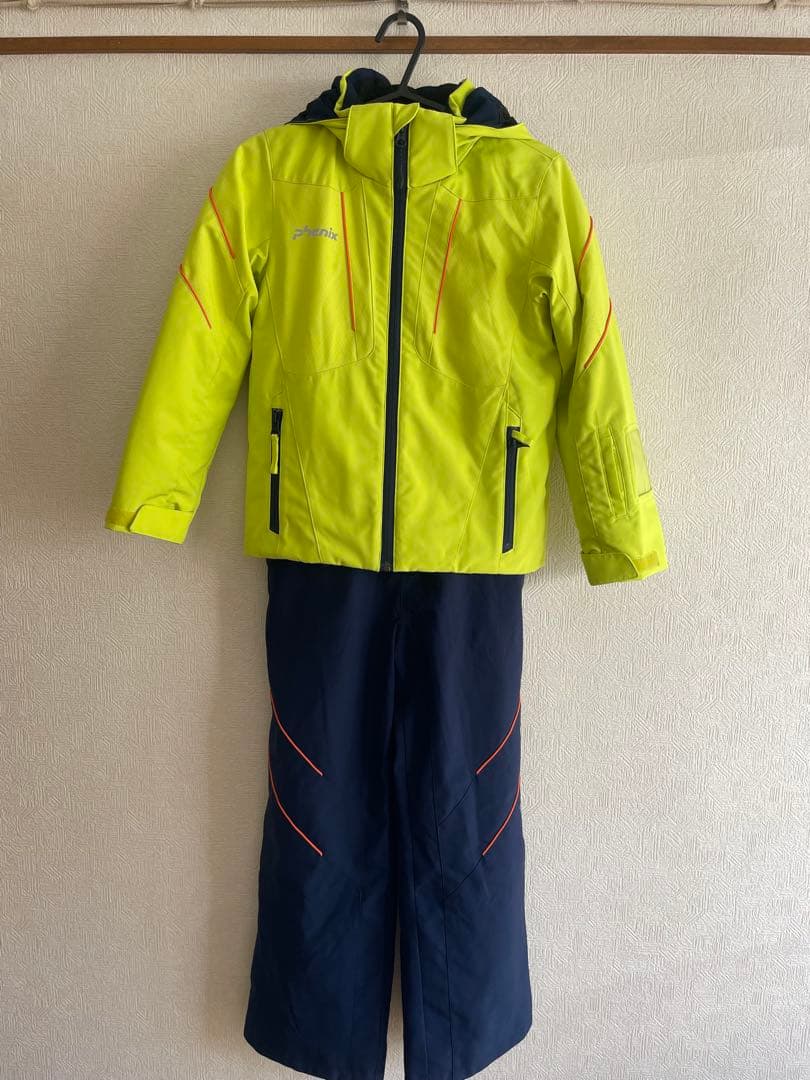 phenix 子ども用スキーウェア130 サイズ調整可能