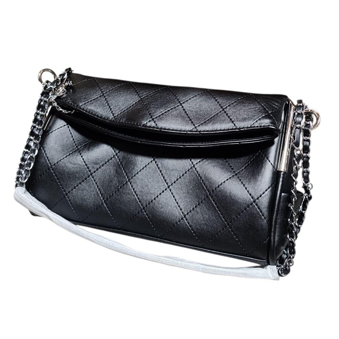 の*様 CHANEL　ショルダーバッグ 肩掛け　シルバー　ノベルティ