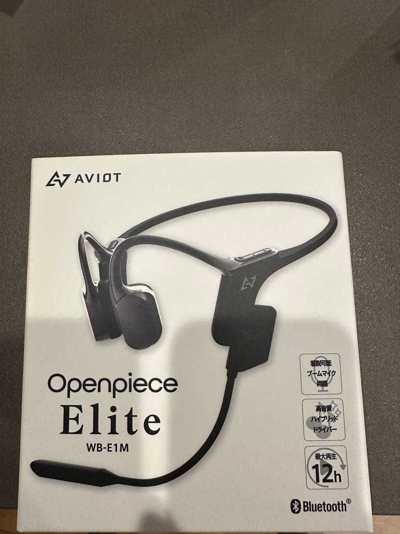 骨伝導イヤホン AVIO T Openpiece Elite WB-E1M