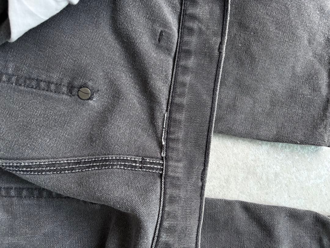 ヒ*ロ様 90s carhartt カーハート ダブルニー　ブラックW36×30