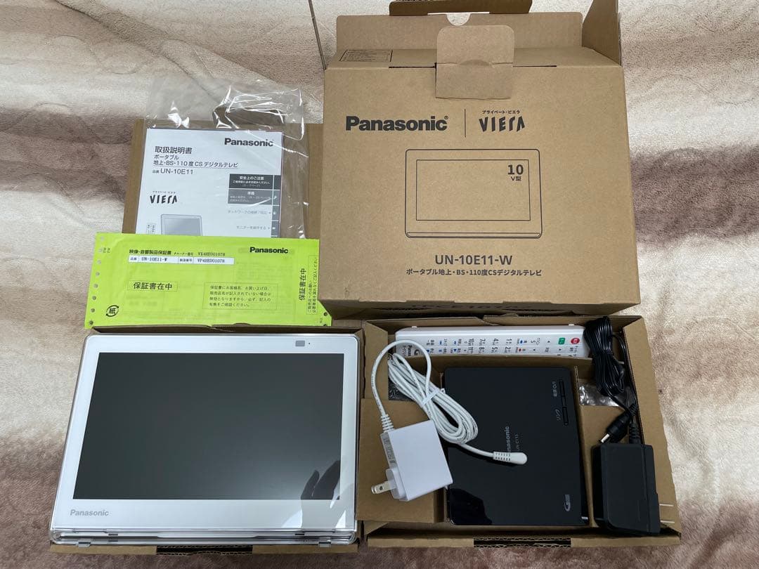 Panasonic VIERA UN-10E11-W 10インチ
