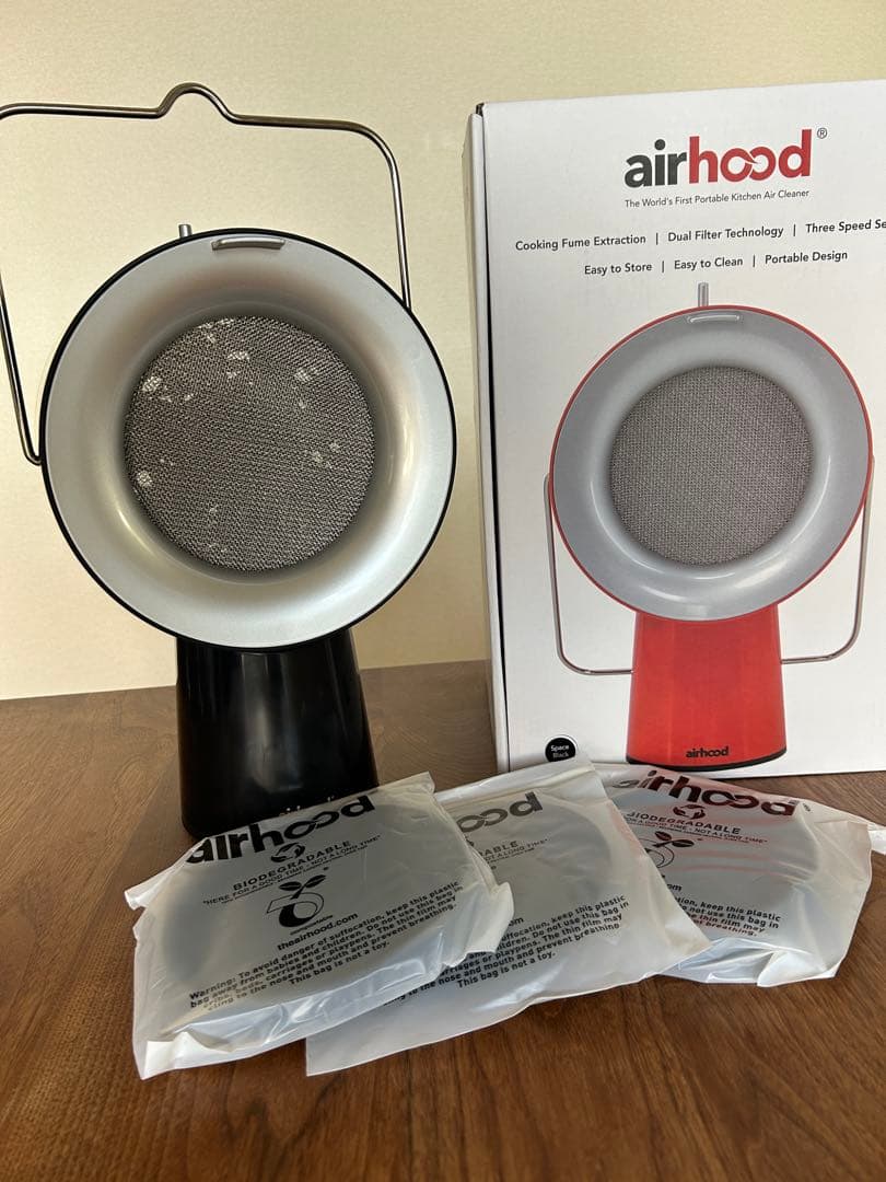 美品　air food エアフード　卓上換気扇