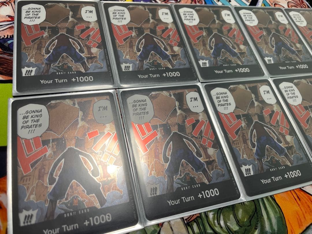 【絶版】ワンピース カード　ルフィvsクロコダイル ドンカード10枚