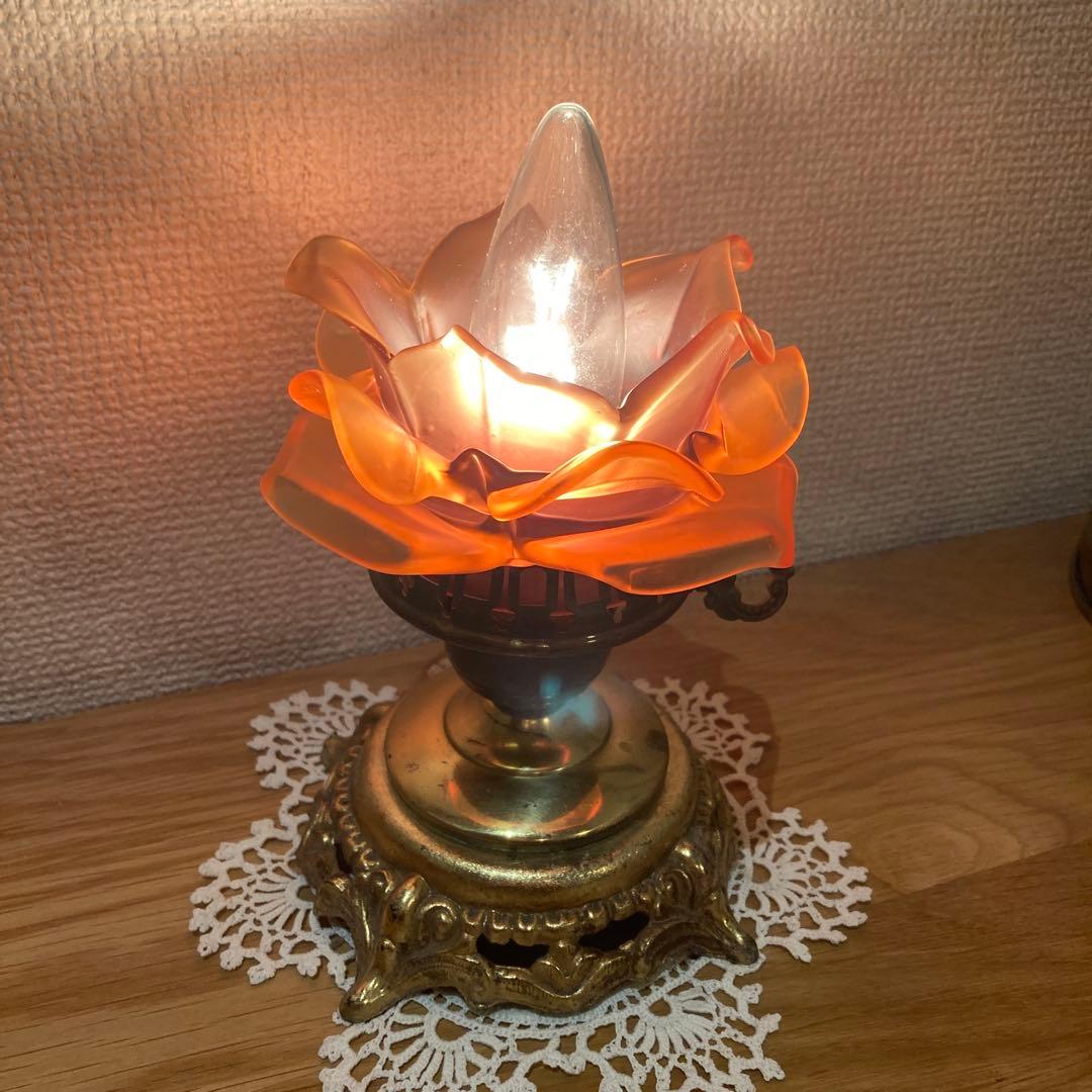 （ご予約）ローズシェード　アプリカシオン フランスアンティーク