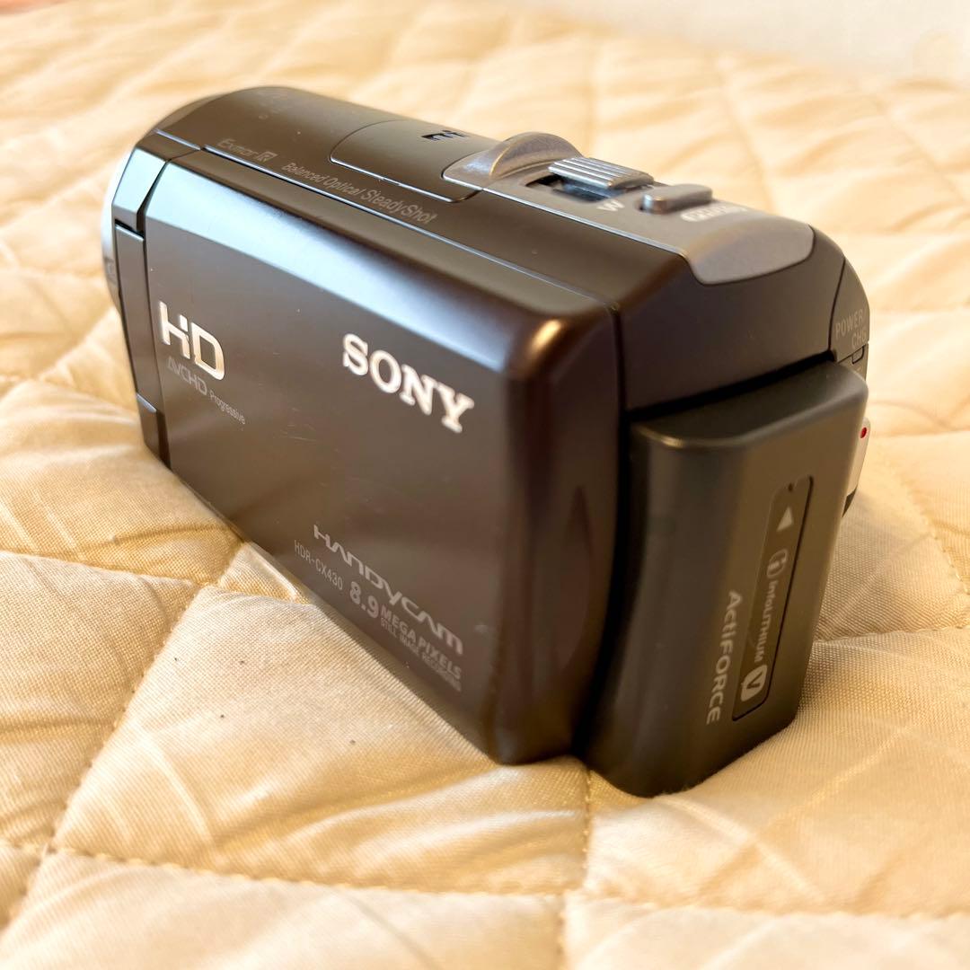 SONY HDR-CX430V　デジタルHDビデオカメラレコーダー　ハンディカム