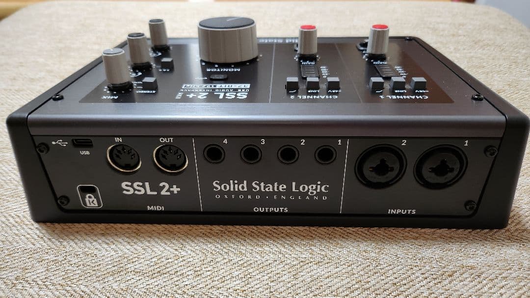 SSL2+MKⅡ オーディオインターフェース ほぼ新品 付属品完備