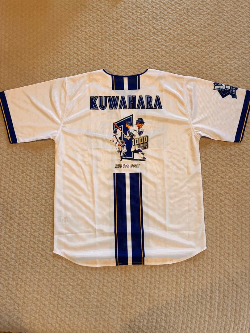 ジ*ー様 横浜DeNAベイスターズ　桑原将志　1000本安打達成記念ユニフォーム