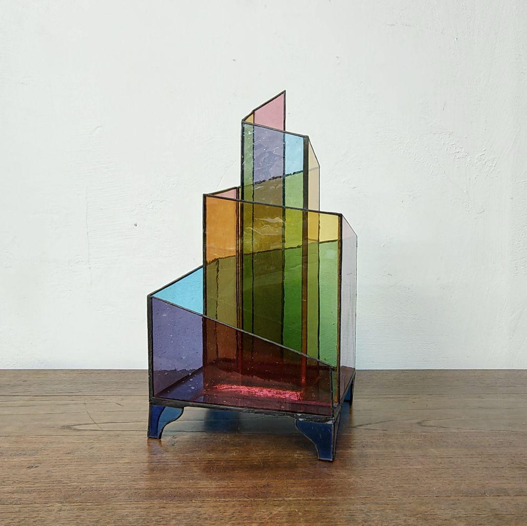 【Stained glass】ステンドグラス　オブジェ