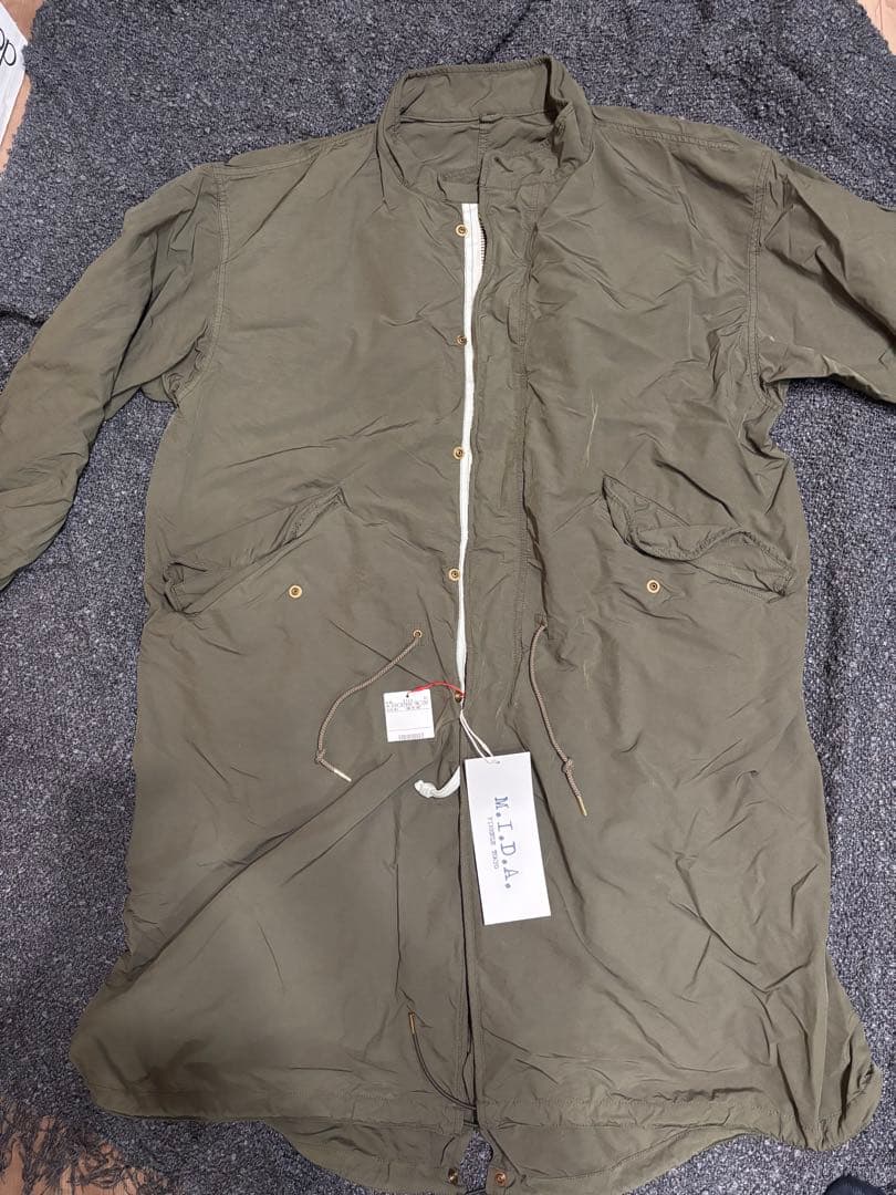 M.I.D.A -DRESSTERIOR オリーブ ミリタリージャケットM 新品