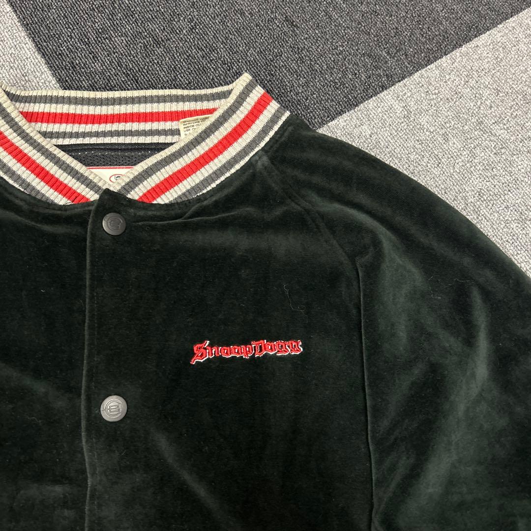 送料込み！SnoopDoggスヌープドッグ ベロアジャケット bboy 00s