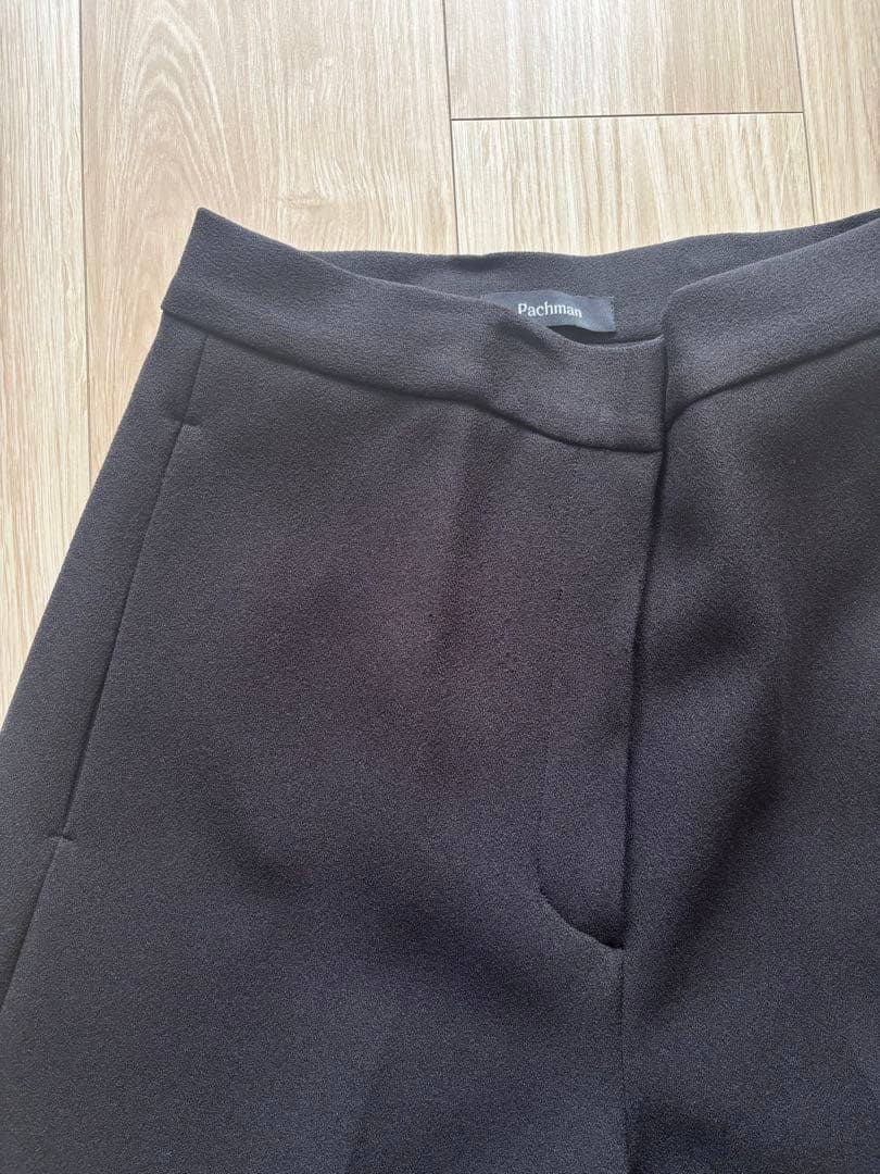 pachman パハマン リボンラインパンツ ブラック 38